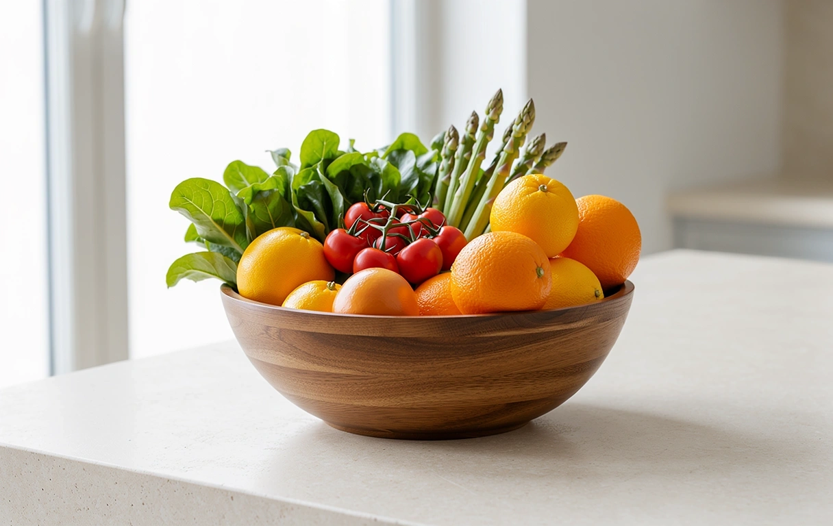 Fresh organic ingredients